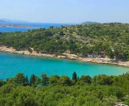Apartment In With Sea View, Terrace, Air Conditioning, W-lan 5026-1 Murter