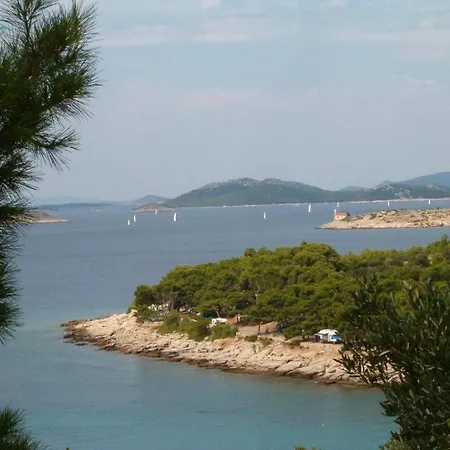 In With Sea View, Terrace, Air Conditioning, W-lan 5026-1 Murter