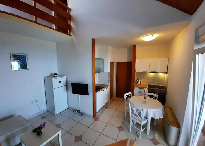 Appartement In With Sea View, Terrace, Air Conditioning, W-lan 5026-1 Murter